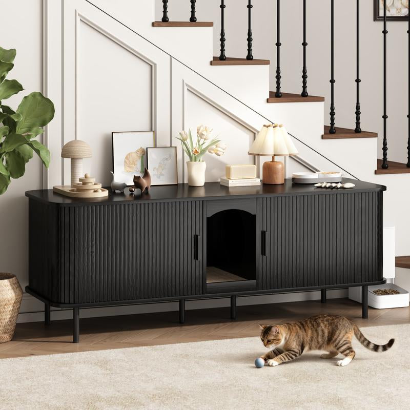 Invisible Cat Litter Box