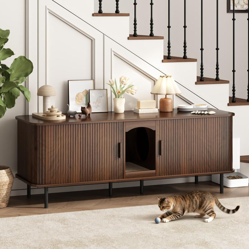 Invisible Cat Litter Box