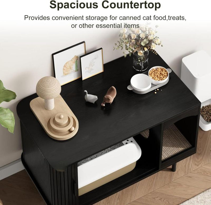 Invisible Cat Litter Box