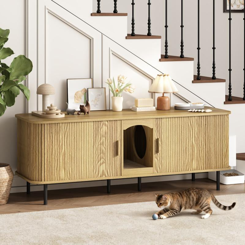 Invisible Cat Litter Box